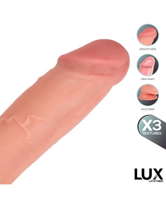LUX Max Triple Density Dildo with Balls 8.2