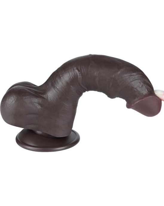 Lovetoy Sliding Skin Dual Layer Dildo 8