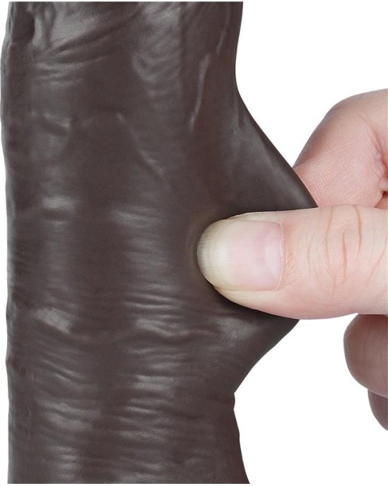 Lovetoy Sliding Skin Dual Layer Dildo 8