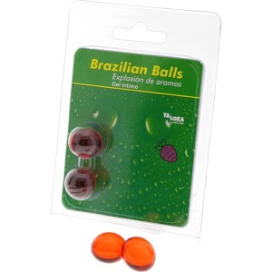 Brazilian Balls Set 2 Brazilian Balls Explosion Strawberry Aroma