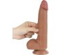 Lovetoy Dildo Sliding Skin 8.5 Brown