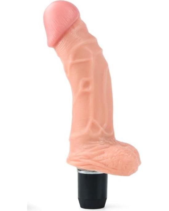 Lovetoy Dildo Flexi 9 with Vibration Flesh