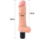 Lovetoy Dildo Flexi 9 with Vibration Flesh