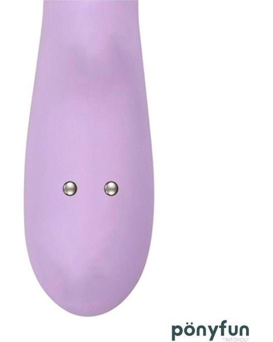 Intoyou Brightpurple Vibe y Rotator Double Motor 360? USB Silicone