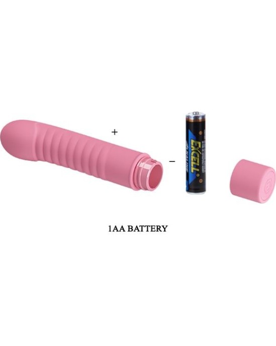 Prettylove Stimulator Mick Silicone Pink