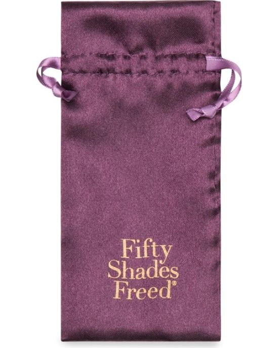 Fifty Shades Freed Crazy For You Vibrating Bullet USB Rechargeable