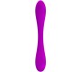 Prettylove Yedda Vibrator Bendable USB Silicone Purple