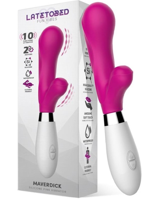 Latetobed Maverdick Silicone Vibe Pink