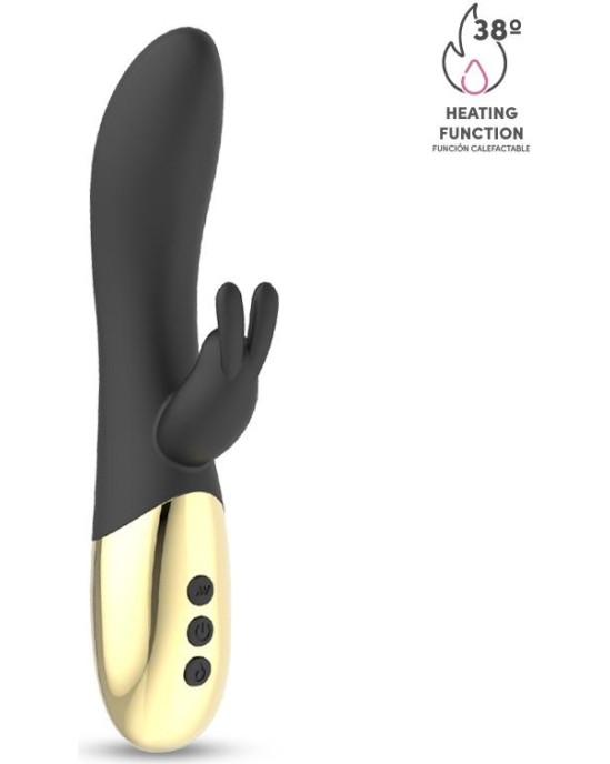 Latetobed Leums Rabbit Vibe  with Warming Functio G Spot Magnetic USB