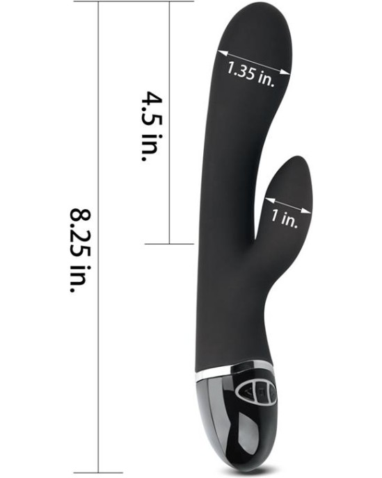 Lovetoy Vibe O-Sensual Clit Duo Climax Black