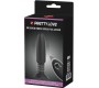 Prettylove Remote-Controlled Anal Plug with Vibration and Rotation - USB