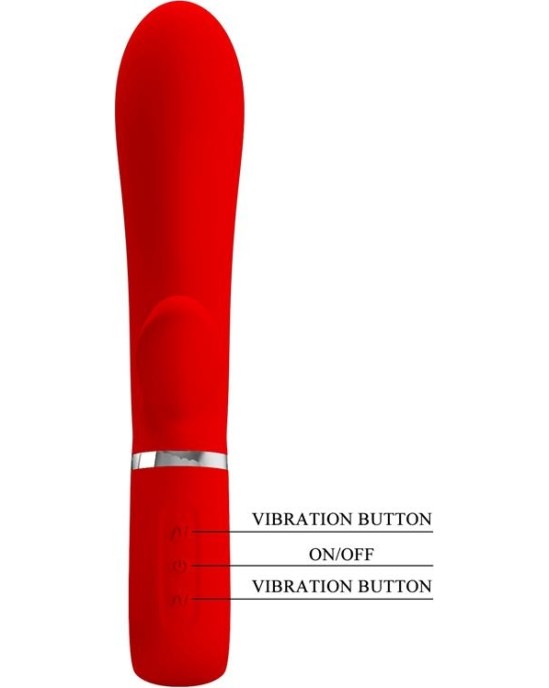 Prettylove Thomas Vibrator G-Spot Red