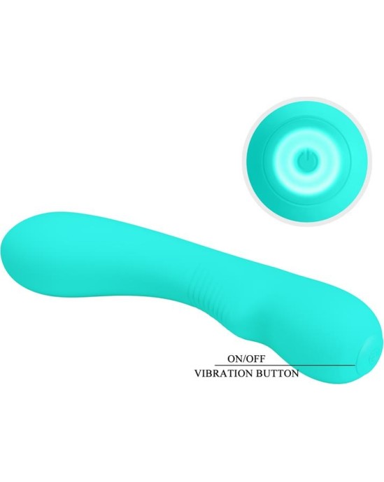 Prettylove Prescott Vibrator USB Silicone Green