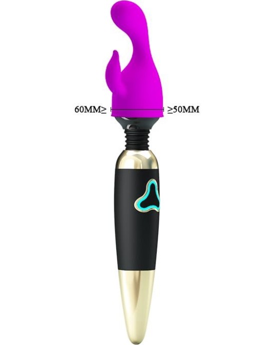 OHMAMA - Vibroola ar pulti 10 REŽĪMI rozā un balta