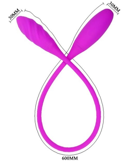 Online melnā krāsā ūdensdrošs vibrējoša ola