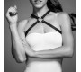 Bijoux Maze BIJOUX - INDISCRETS MAZE CROSSED CHEST HARNESS BLACK