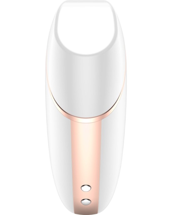 Satisfyer Connect SATISFYER - LOVE TRIANGLE AIR PULSE STIMULATOR & VIBRATOR WHITE