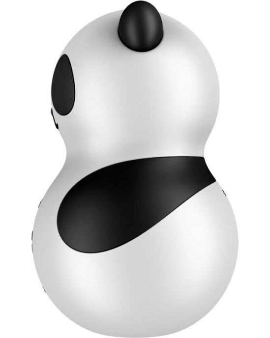 Satisfyer Air Pulse SATISFYER - POCKET PANDA STIMULATOR & VIBRATOR BLACK AND WHITE