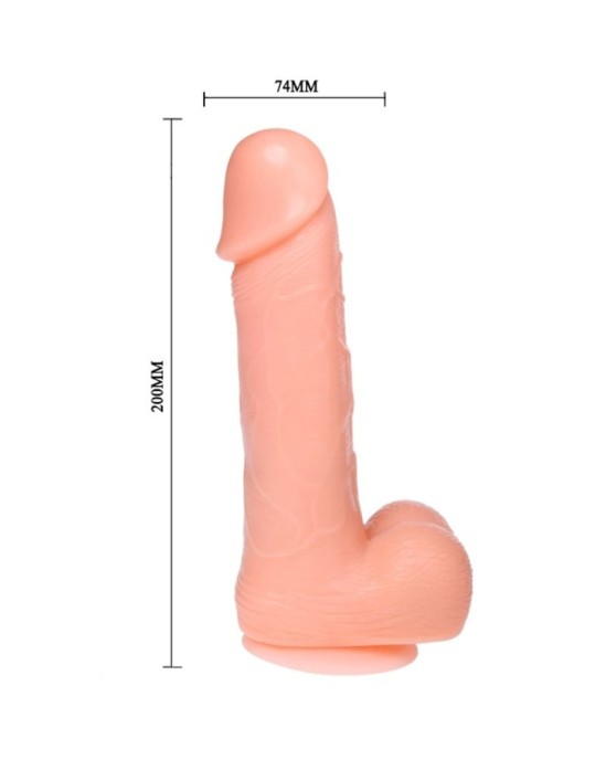 Baile Reālistisks Dildo ar rotācijas un vibrācijas funkciju 20 CM