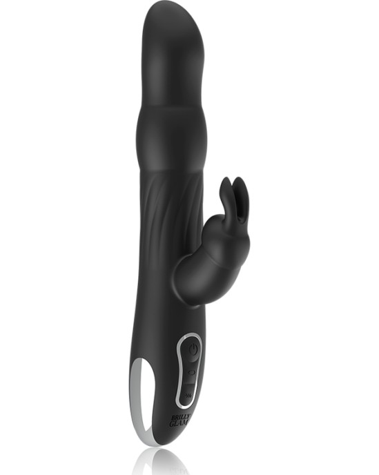 Brilly Glam MOEBIUS RABBIT VIBRATOR & ROTATOR COMPATIBLE WITH WATCHME WIRELESS TECHNOLOGY