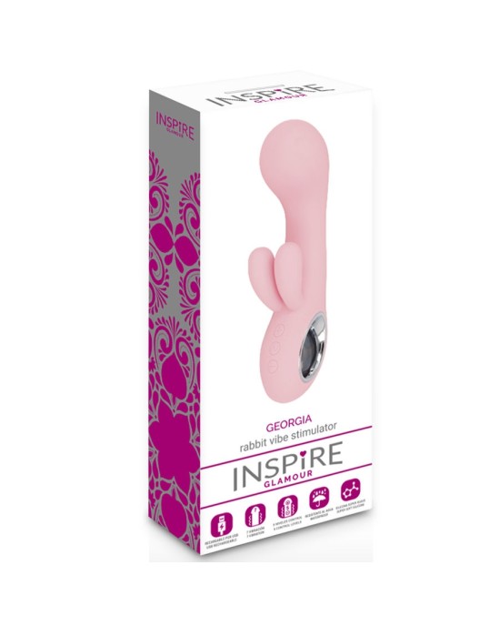 Inspire Glamour INSPIRE GLAMOR GEORGIA VIBRATOR rozā