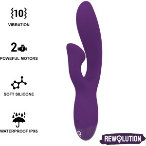 Rewolution Vibrators ar klitora stimulātoru