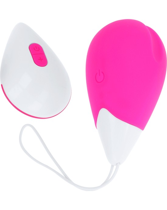 Ohmama Stimulating OHMAMA - VIBRATING EGG 10 MODES - rozā AND WHITE