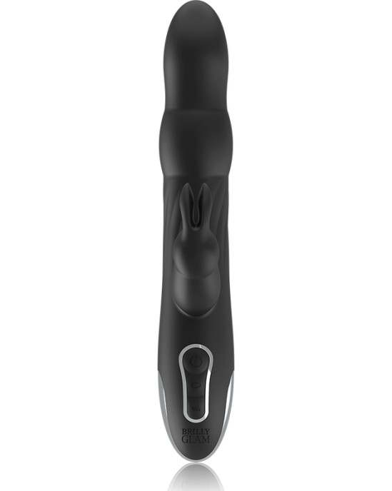 Brilly Glam MOEBIUS RABBIT VIBRATOR & ROTATOR COMPATIBLE WITH WATCHME WIRELESS TECHNOLOGY