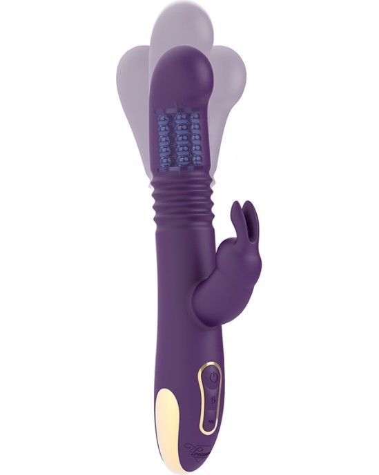 Treasure BASTIAN RABBIT UP & DOWN, ROTATOR & VIBRATOR COMPATIBLE WITH WATCHME WIRELESS TECHNOLOGY