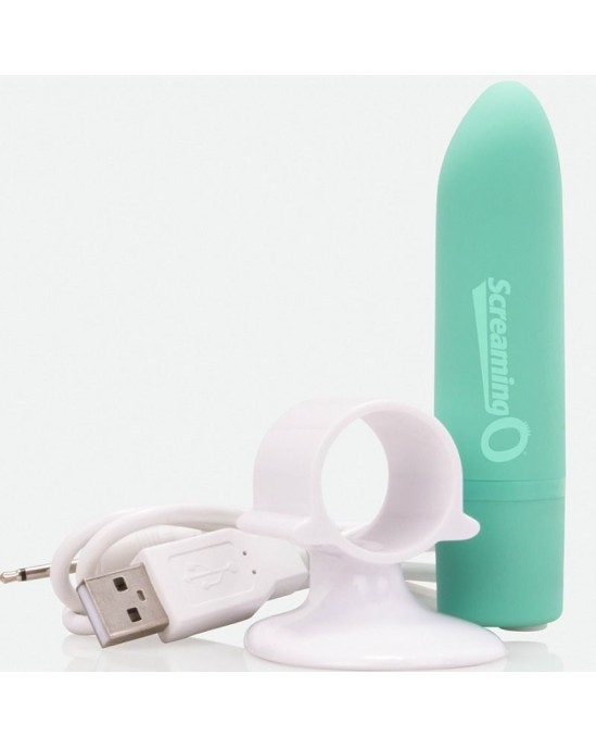 Screaming O RECHARGEABLE MASSAGER - POSITIVE - GREEN