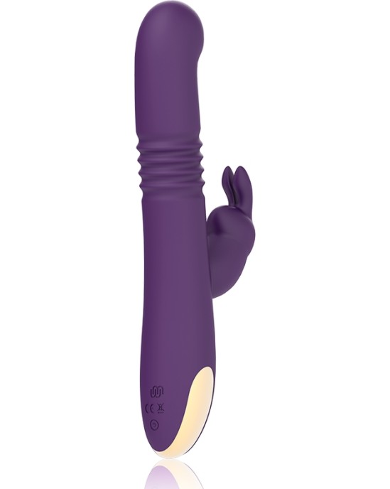 Treasure BASTIAN RABBIT UP & DOWN, ROTATOR & VIBRATOR COMPATIBLE WITH WATCHME WIRELESS TECHNOLOGY