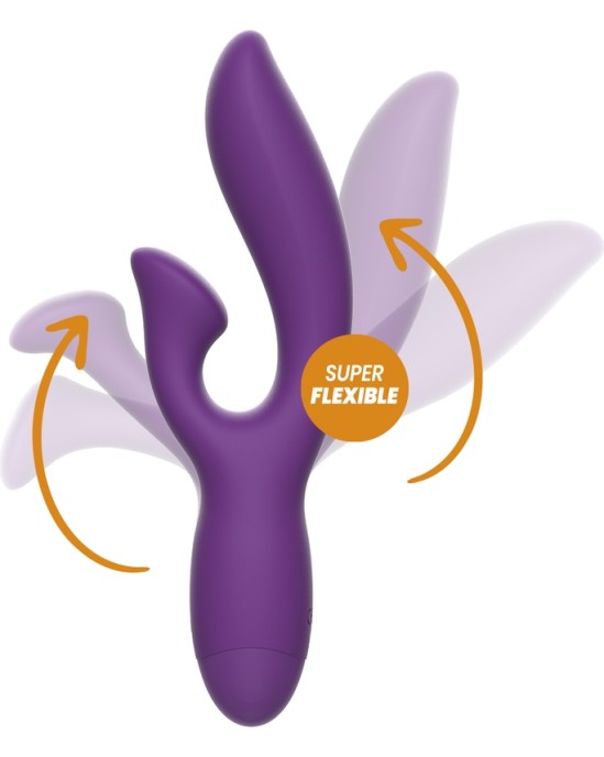 Rewolution REWOFUN FLEXIBLE VIBRATOR WITH RABBIT