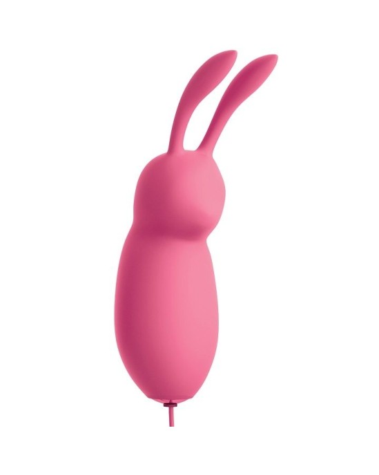 OMG CUTE RABBIT POWERFUL rozā VIBRATOR USB