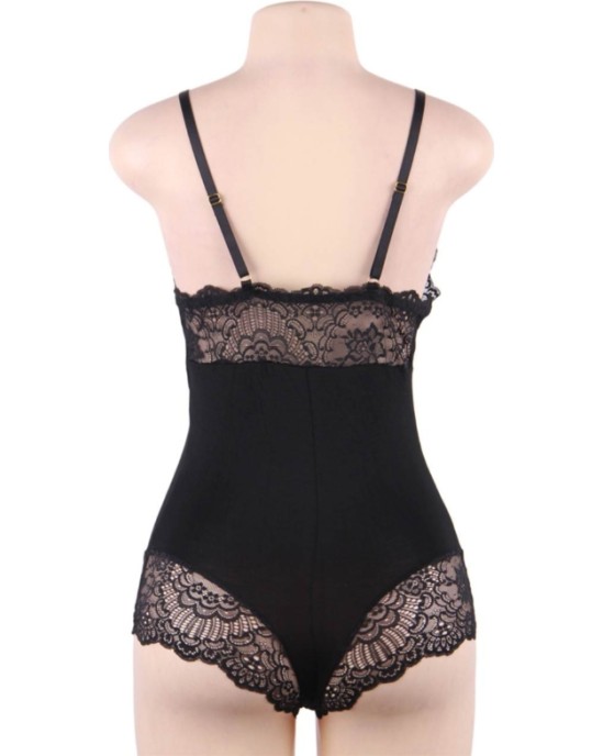 Queen Lingerie LACE SEXY TEDDY L/XL