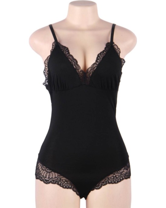 Queen Lingerie LACE SEXY TEDDY L/XL