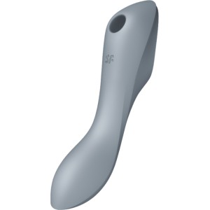 Satisfyer Air Pulse SATISFYER CURVY TRINITY 3 AIR PULSE VIBRATOR - GREY