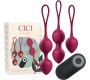 Cici Beauty PREMIUM SILICONE 3 VIBRATING KEGEL BEADS REMOTE CONTROL