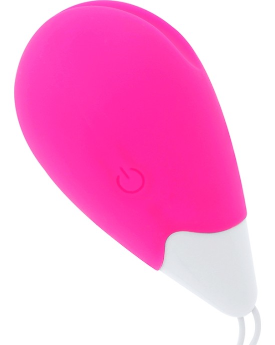 Ohmama Stimulating OHMAMA - VIBRATING EGG 10 MODES - rozā AND WHITE