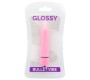 Glossy Stimulējošs vibrators tumši rozā