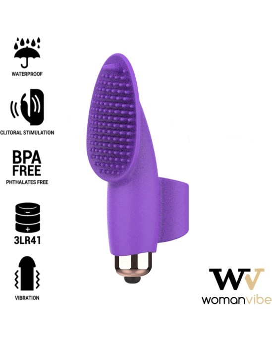 Womanvibe AISHA SILICONE STIMULATOR FINGER