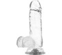 X Ray XRAY HARNESS + CLEAR COCK WITH BALLS 15.5CM X 3.5CM