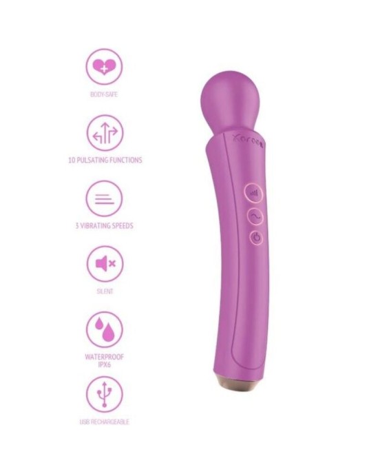 Xocoon THE CURVED WAND FUCHSIA