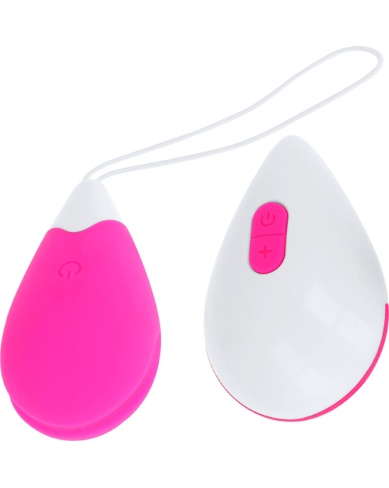 Ohmama Stimulating OHMAMA - VIBRATING EGG 10 MODES - rozā AND WHITE