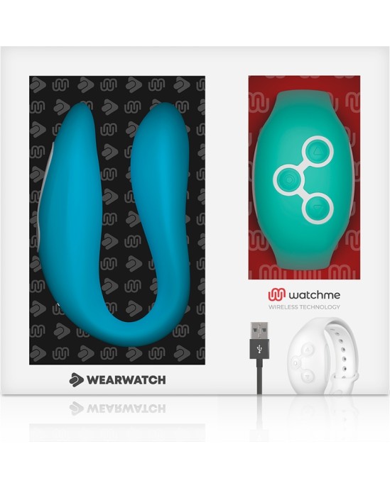 Wearwatch DUAL TECHNOLOGY WATCHME VIBRATOR INDIGO/SEAWATER