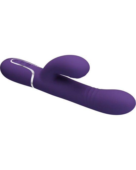 Prettylove Mariana Vibrator 4 in 1 Silicone Purple