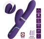 Prettylove Mariana Vibrator 4 in 1 Silicone Purple