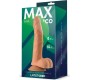 Max & Co Saul Realistic Dildo with Testicles Flesh 8,25 - 21 cm
