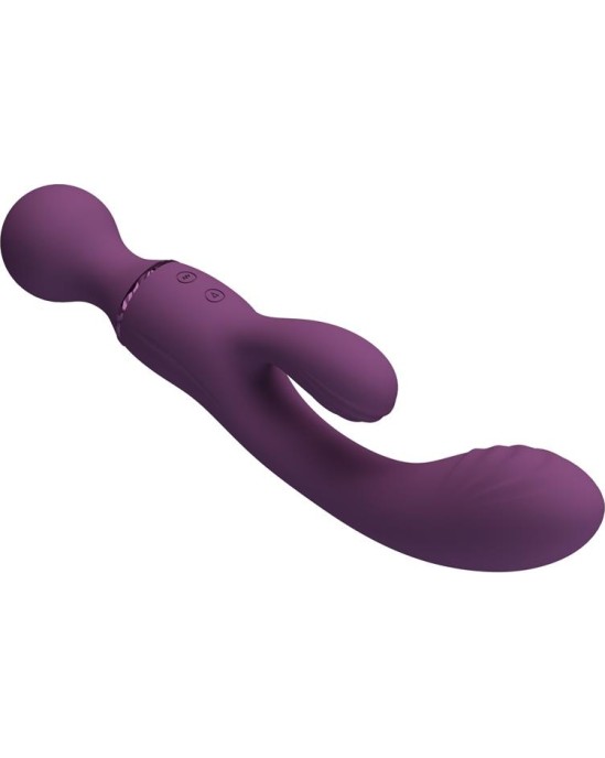 Prettylove All Roundet Viba and Massager 2 in 1