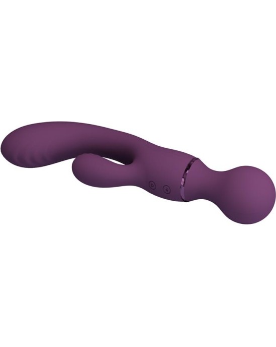 Prettylove All Roundet Viba and Massager 2 in 1
