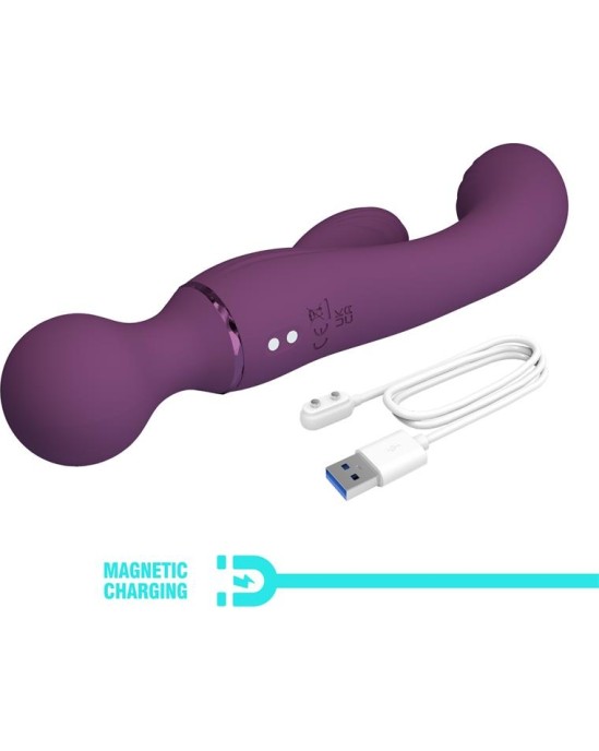 Prettylove All Roundet Viba and Massager 2 in 1